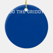 Koel de vlinder de draak om de dans keramisch ornament (Achterkant)