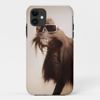 Koel dieren in een zonnebril. iPhone 11 hoesje
