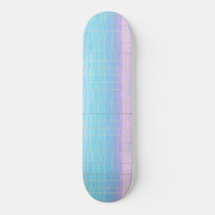 Koel Digitale Vaporwave Poolcore Roze Blauwe Patro Skateboard
