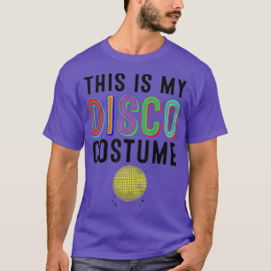 Koel dit op mijn Disco Costume Gift Party danser T-shirt