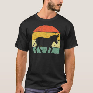 Koel Donkey voor mannen Mannen Mule Horse Dierenvr T-shirt