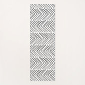 Koel Doodle Handmade Herringbone Boho Minimal Yogamat (Voorkant)