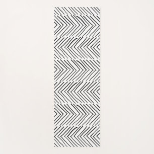 Koel Doodle Handmade Herringbone Boho Minimal Yogamat