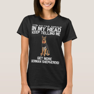 Koel Duits herder voor mannen GSD Dog K9 Ow T-shirt