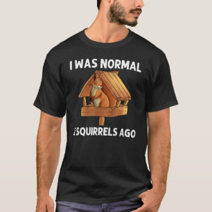 Koel eekhoorn voor mannen Chipmunk Zookeeper Ani T-shirt