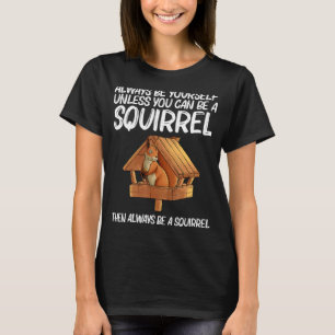 Koel eekhoorn voor mannen Chipmunk Zookeeper Ani T-shirt