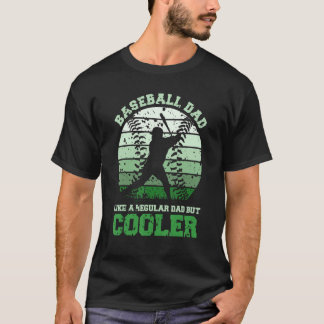 Koel een honkbal vader als een gewone vader, maar t-shirt