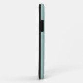 Koel eendenei-blauw - voeg eigen tekst, afbeelding Case-Mate iPhone case (Achterkant/rechts)