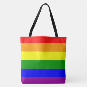 Koel en Klassieke Regenboogvlag Draagtas
