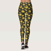 Koel en leuk lekker burger patroon sokken leggings (Achterkant)