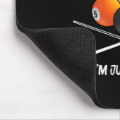 Koel- en poolbiljarten voor mannen muismat (Hoek)