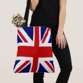 Koel en Trendy Vlag de unijack Tote Bag (Dichtbij)