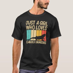 Koel gebogen draak voor meisjes Kinder herbergings T-shirt