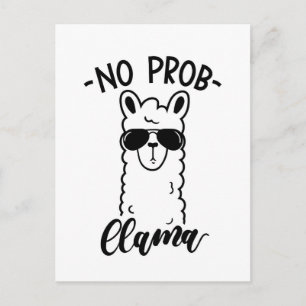 Koel Geen Lama Prob Briefkaart