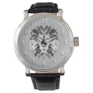 Koel Geometrische luikop Horloge