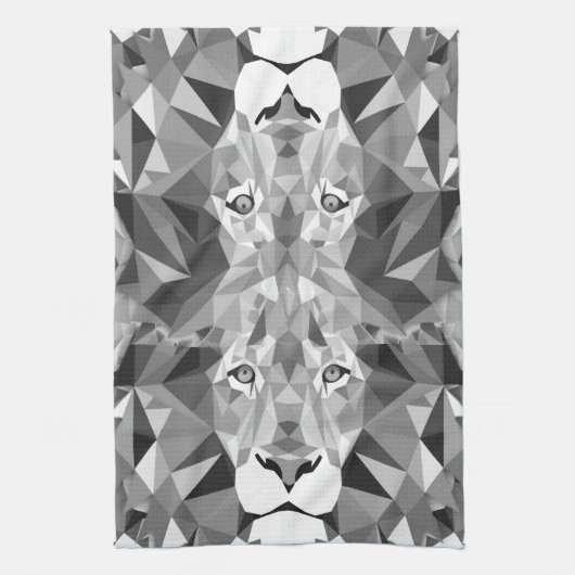 Koel Geometrische luikop Theedoek (Verticaal)