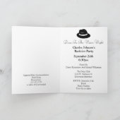 Koel gestreepte Fedora strohoed #2 Bachelor Party (Binnen)