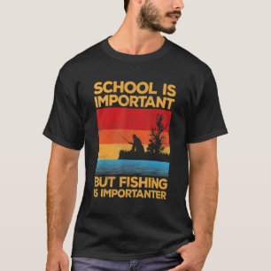 Koel Gevist voor mannen Vissende vis T-shirt