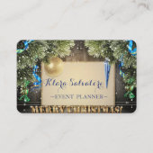 Koel Geweldige kerstgeschut Visitekaartje (Voorkant)