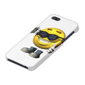 koel gezicht iPhone hoesje (Onderkant)