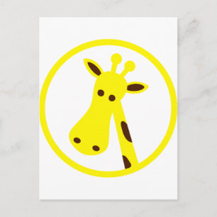 Koel Giraffe Briefkaart