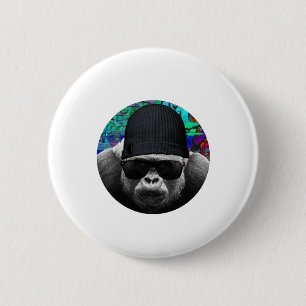 Koel Gorilla Knop Ronde Button 5,7 Cm