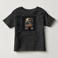 Koel grafisch T-shirt - sta uit van het Gewas