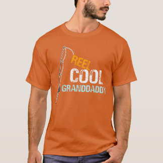 Koel grootvader vissen opa o t-shirt