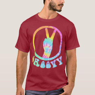 Koel Groovy 70s 1970s stijlkleuren T-shirt