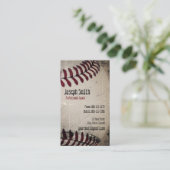 Koel  Grunge Baseball Visitekaartje (Staand voorkant)