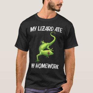 Koel hagedis voor Kind knul Girl gecko Green Repti T-shirt