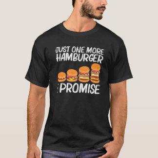 Koel hamburger voor mannen Cheeseburger Fast Foo T-shirt