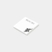 Koel Heks Gepersonaliseerde Naam Post-it® Notes (Schuin)