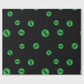 Koel het Patroon van het Teken van het Teken van d Cadeaupapier (Vlak)