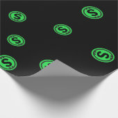 Koel het Patroon van het Teken van het Teken van d Cadeaupapier (Hoek)