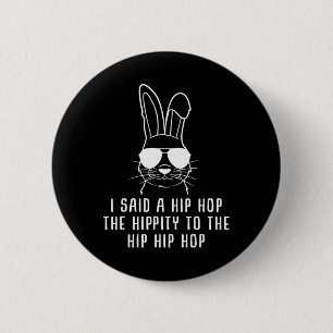 Koel Hip-hop Zonnebril Konijn Pasen Geschenk Heren Ronde Button 5,7 Cm