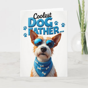 Koel Hond Vader Illustratiekaart Kaart