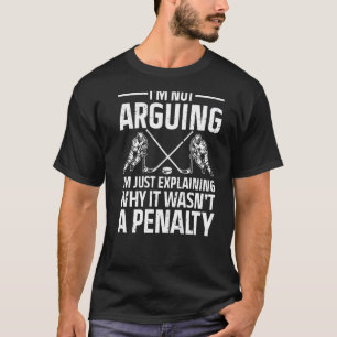 Koel ijshockey voor mannen Ice Hockey Lover Win T-shirt
