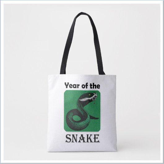 Koel Jaar van de Slang Chinese Zodiac Draagtas