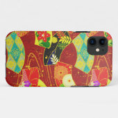 Koel-japans abstract trillingspatroon Case-Mate iPhone case (Achterkant (horizontaal))