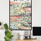 Koel japans berggebied poster (Thuiskantoor)