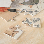 Koel-japans -koepeldier-strijder legpuzzel (Zijkant)