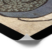 Koel japans ukiyo-e geisha poster (Hoek)