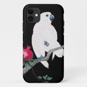 Koel japans witte cockatoeparrot tropische vogel iPhone 11 hoesje