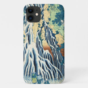 Koel japanse ukiyo-e Hokusai waterval iPhone 11 Hoesje
