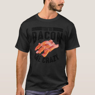 Koel je weer op me, gek, grappig gerookt varkenset t-shirt