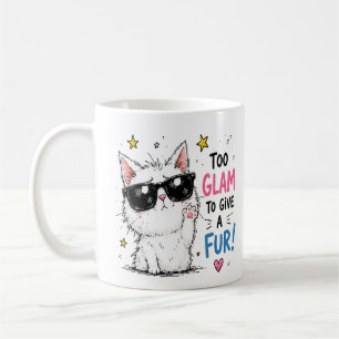 Koel Kat Zonnebril Design Koffiemok