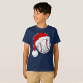 Koel kerstbal shirt Baseball/Softball-ventilator (Voorkant volledig)
