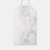 Koel kerstman, palmboom, doornstaak cadeaulabel (Achterkant)