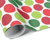 Koel kerstpapier met karbonade als dekblad cadeaupapier (Rol Hoek)